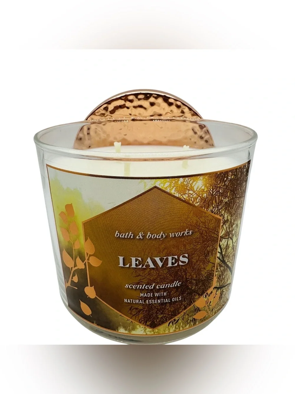 Bath & Body Works Leaves Scented Candle